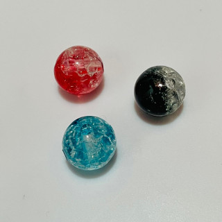 Margele bile Margele bile de trecere din plastic tip rasina Turcuoaz cu alb  Rosu cu alb Negru cu alb si  cod 6581