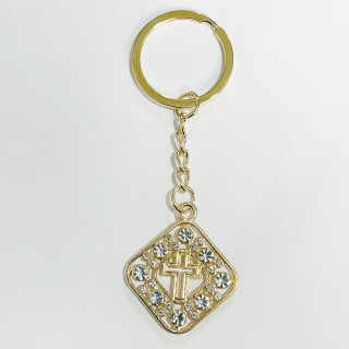 Breloc cruce pietricele 27mm 1585 set12buc