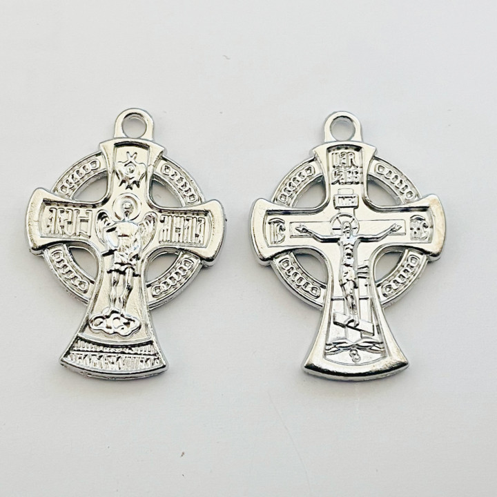 Medalion cruce 22mm 2129 set100buc