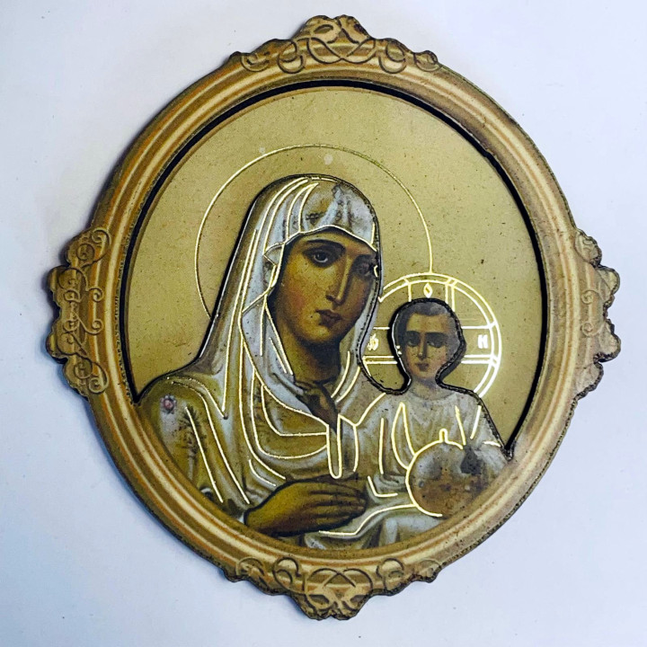 Obiecte bisericesti | Icoana Maicii Domnului | magnetica | 4138