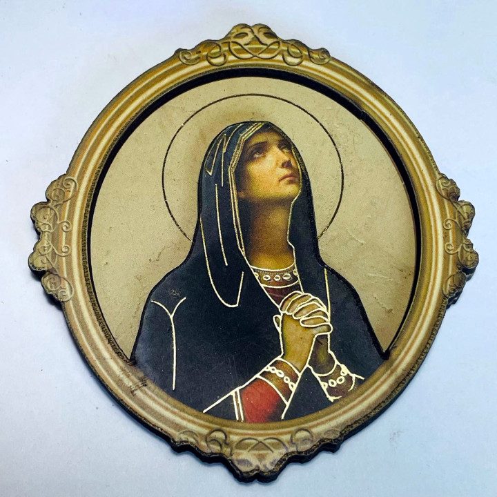 Obiecte bisericesti | Icoana Maicii Domnului | magnetica | 4138