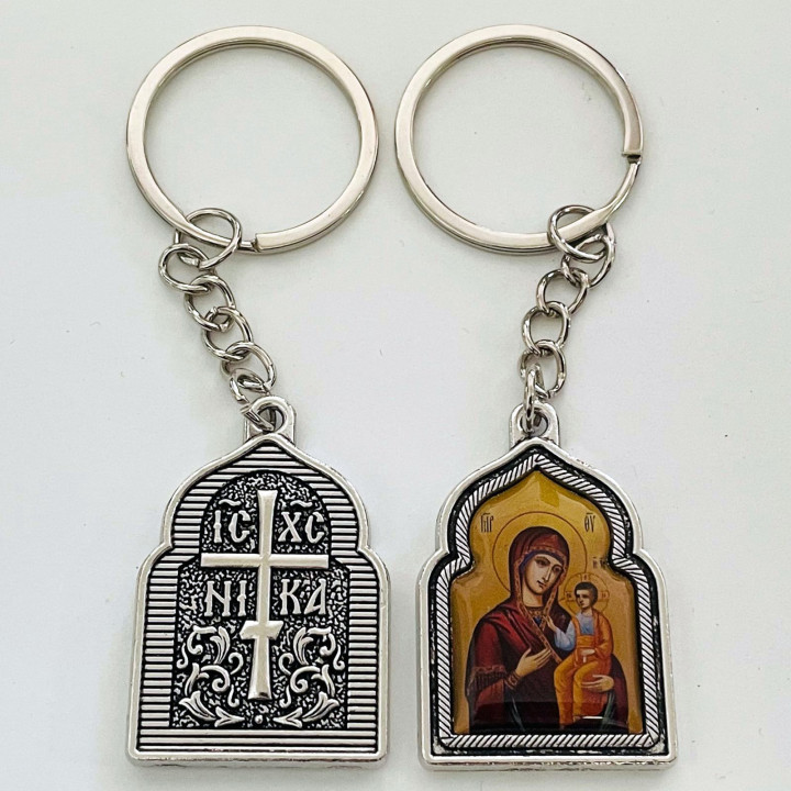 Breloc cu Icoana Maicii Domnului 4cm 1570 set12buc