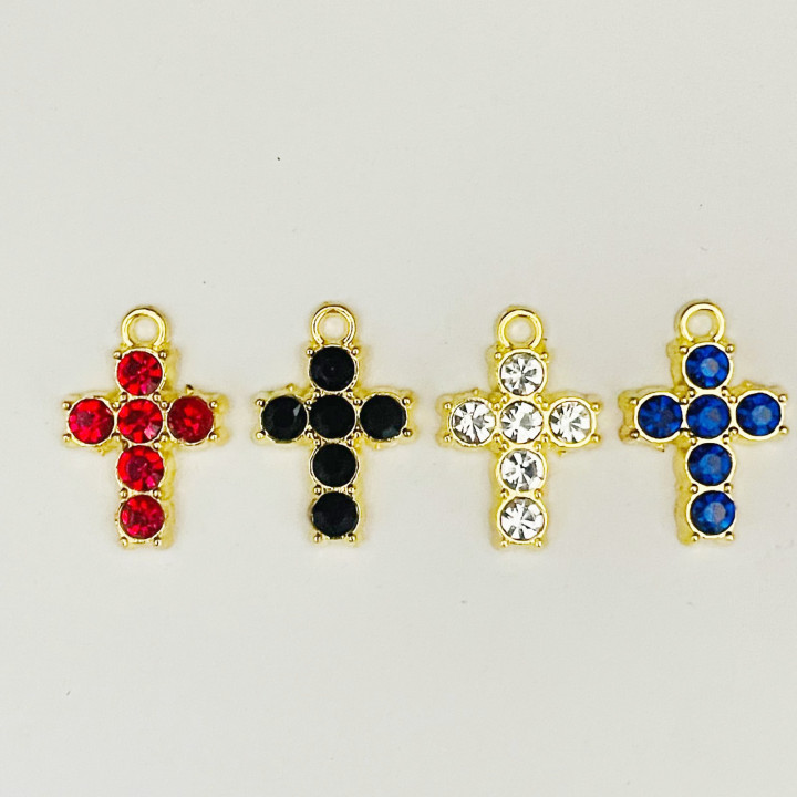 Medalion cruce 20mm 2131 set100buc