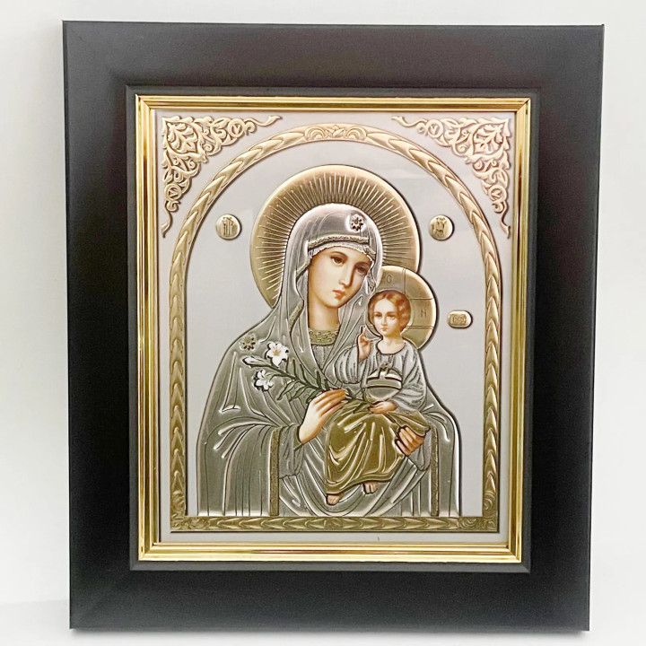 Obiecte bisericesti | Icoana Maicii Domnului | rama din plastic 13x15cm | 4140