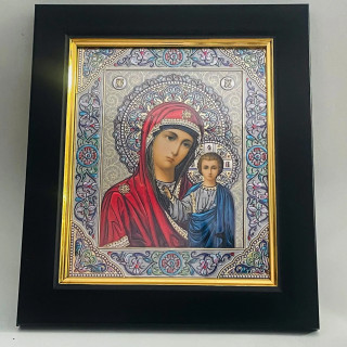 Obiecte bisericesti | Icoana Maicii Domnului | rama din plastic 13x15cm | 4141