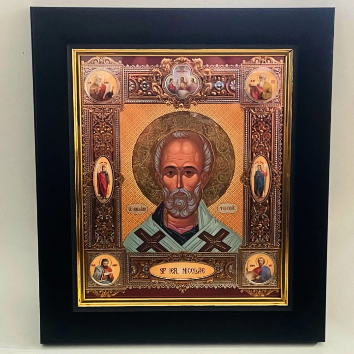 Obiecte bisericesti | Icoana Maicii Domnului | rama din plastic 13x15cm | 4141