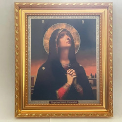 Obiecte bisericesti | Icoana Maicii Domnului | rama din plastic 19x22cm | 4144