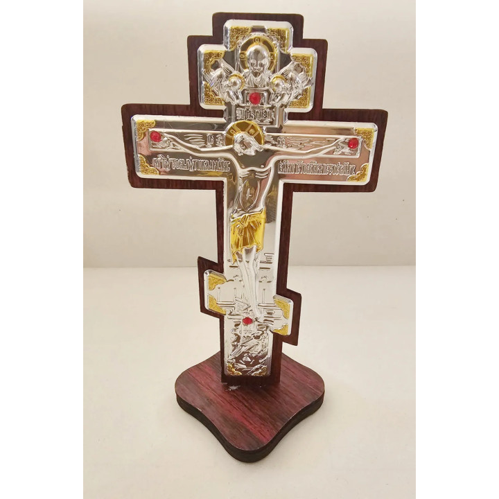 Obiecte bisericesti | Cruce pentru masa din lemn | 5343