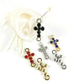 Obiecte bisericesti bile | Margele cruce de legatura 20mm | 6028