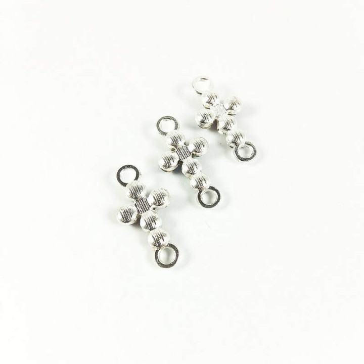 Obiecte bisericesti bile | Margele cruce de legatura 20mm | 6028