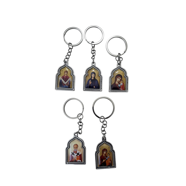 Breloc cu Icoana Maicii Domnului 4cm 1570 set12buc