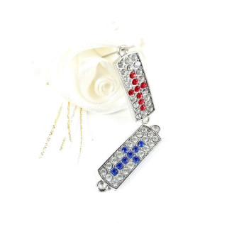 Obiecte bisericesti bile | Margele placuta de trecere 22mm | 6029