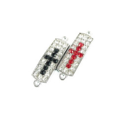 Obiecte bisericesti bile | Margele placuta de trecere 22mm | 6029