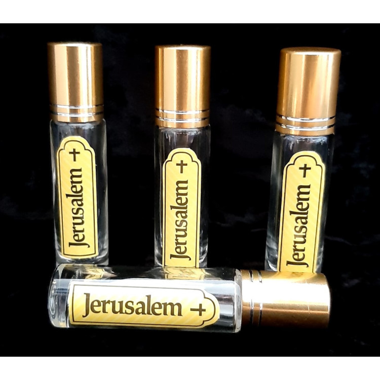 Obiecte bisericesti | Sticlute pentru mir Jerusalem cu bila roll on | 5706
