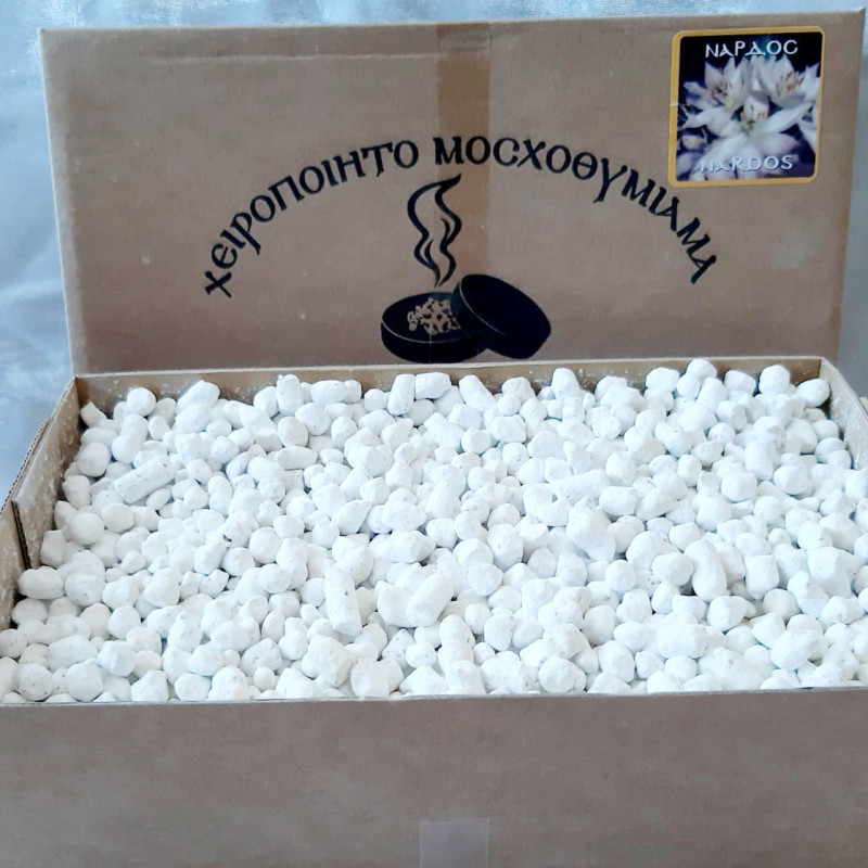 Obiecte bisericesti | Tamaie greceasca parfumata Nard | Nardos  | Tamaie parfumata Nardos 2825 set1kg. Origine Grecia.