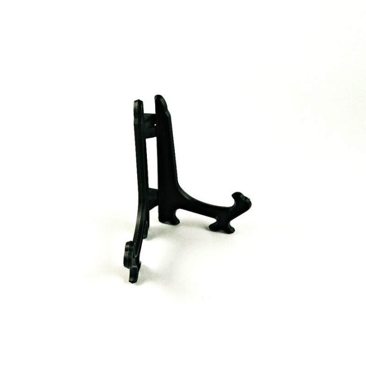 Obiecte bisericesti | Suport rama foto din plastic negru | 3501