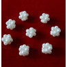 Margele mura alb perlat 13mm 6163 set0.5kg