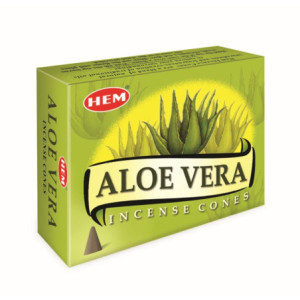 Produse HEM India Aloe Vera Cones con Hem simplu 416 set1buc