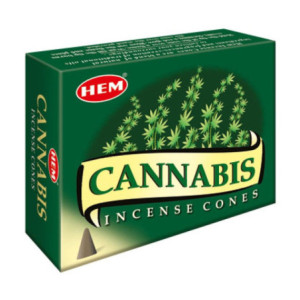 Produse HEM India Cannabis Cones con Hem simplu 418 set1buc