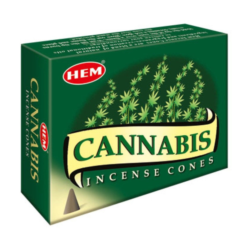 Produse HEM India Cannabis Cones con Hem simplu 418 set1buc