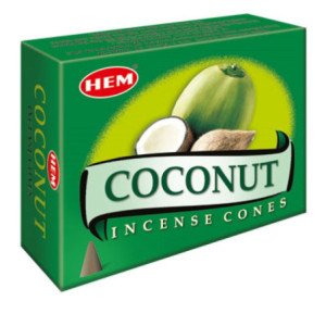 Produse HEM India Coconut Cones con Hem simplu 420 set1buc