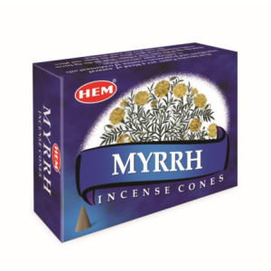 Produse HEM India Myrrh Cones con Hem simplu 424 set1buc