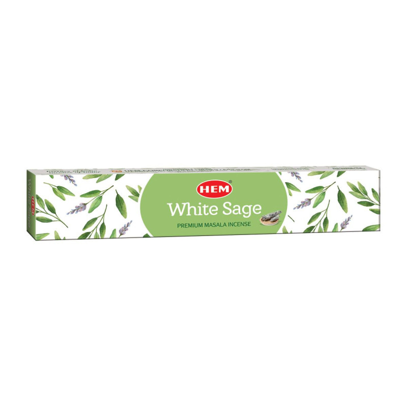 Produse HEM India White Sage Masala 15 Gms  Hem betisoare parfumate Hem cod 447 set1buc