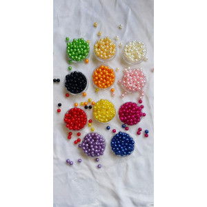 Margele rotunde color perlate 8mm 6102 set0.5kg