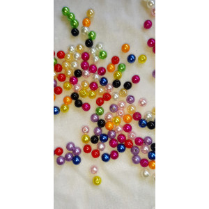 Margele rotunde color perlate 8mm 6102 set0.5kg