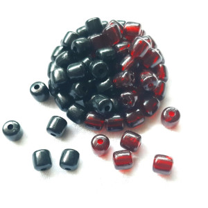 Margele saiba butoi din rasina 10*10mm 6292 set0.5kg