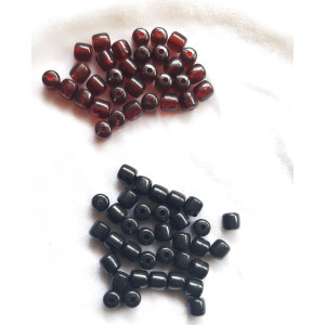 Margele saiba butoi din rasina 10*10mm 6292 set0.5kg