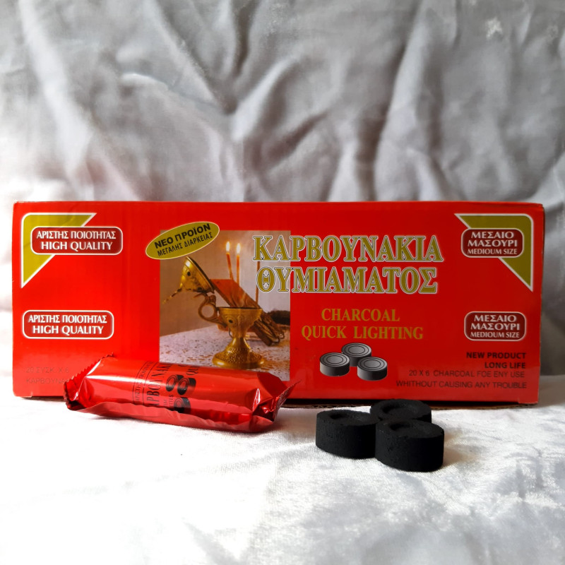 Carbune fara tamaie 25mmx14mm cu 20x6buc 2710 set
