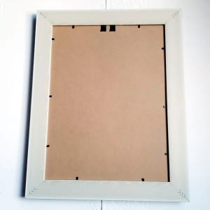 Rama foto maron 30*40cm din profil plastic lat 5cm cod 3539