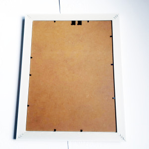 Rama foto alb 30*40cm din profil plastic lat 3.8cm cod 3540