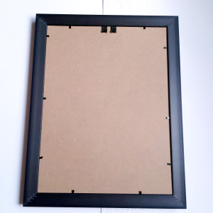 Rama foto maron 30*40cm din profil plastic lat 3.8cm cod 3541