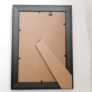 Rama foto maron 20*30cm din profil plastic lat 3.8cm cod 3543