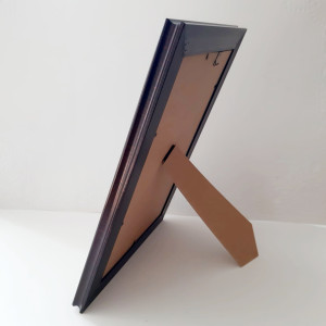 Rama foto maron 20*30cm din profil plastic lat 3.8cm cod 3543