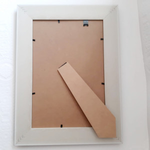Rama foto maron 20*30cm din profil plastic lat 5cm cod 3545