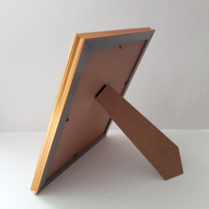 Rama foto auriu 20*24cm din profil plastic lat 2.5cm cod 3550
