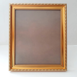 Rama foto auriu 20*24cm din profil plastic lat 2.5cm cod 3550