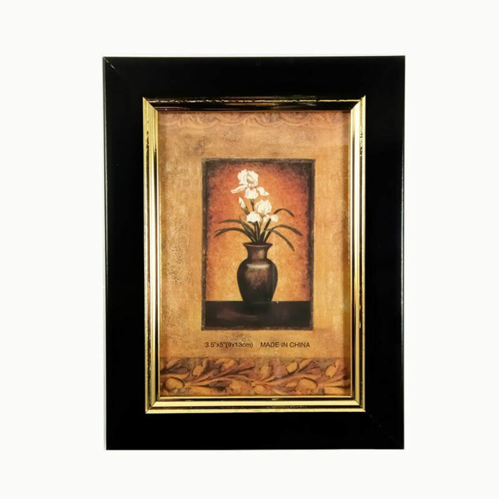 Obiecte bisericesti | Rama foto din plastic negru | 3514