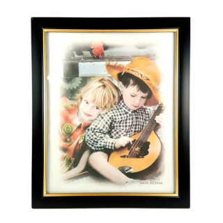 Obiecte bisericesti | Rama foto din plastic negru | 3517