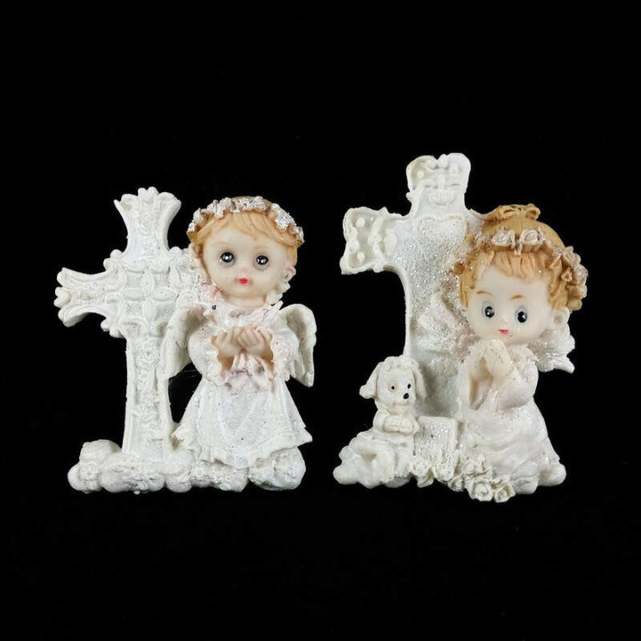 Obiecte bisericesti | Figurina inger din rasina | 5501