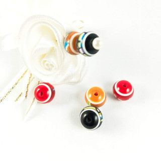 Obiecte bisericesti bile | Margele rotunde de trecere 10mm | 6038