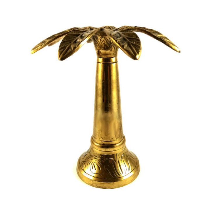 Obiecte bisericesti | Sfesnic pentru 1 lumanare din metal 17cm  | 5404