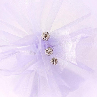 Obiecte bisericesti bile | Margele rotunde de trecere 8mm | 6042