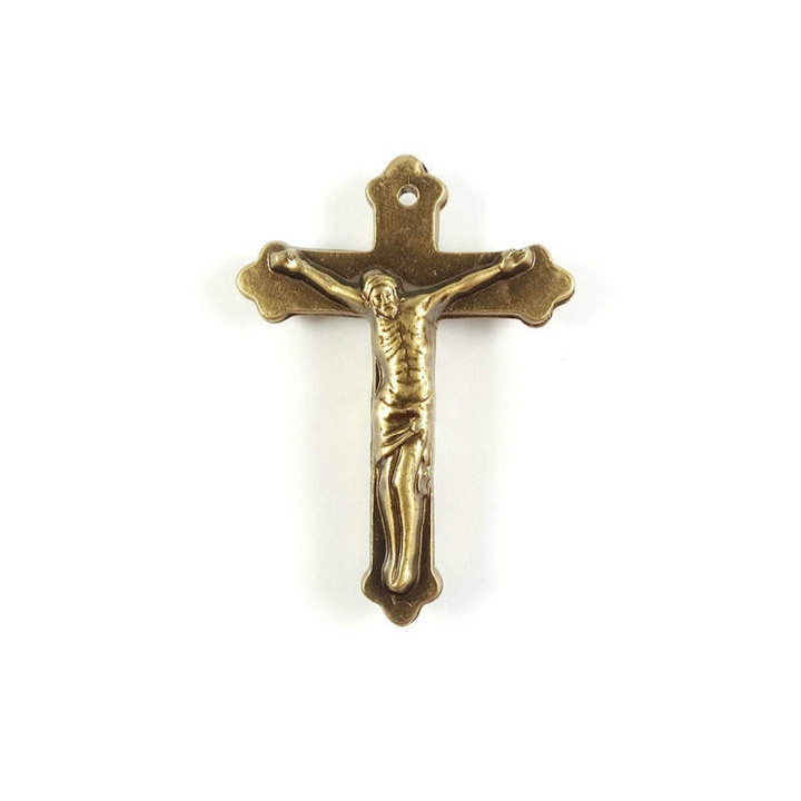 Obiecte bisericesti | Medalion cruce de plastic 60mm | 2006