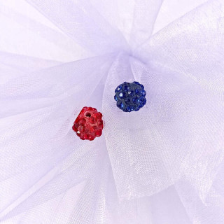 Obiecte bisericesti bile | Margele rotunde de trecere 10mm | 6048