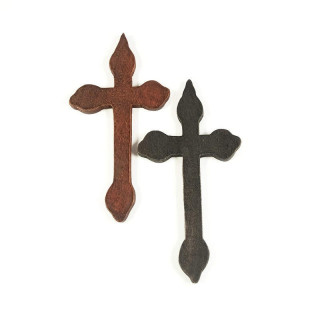 Obiecte bisericesti | Medalion cruce de lemn 12cm | 2067