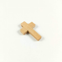 Obiecte bisericesti | Medalion cruce de lemn 30mm | 2076